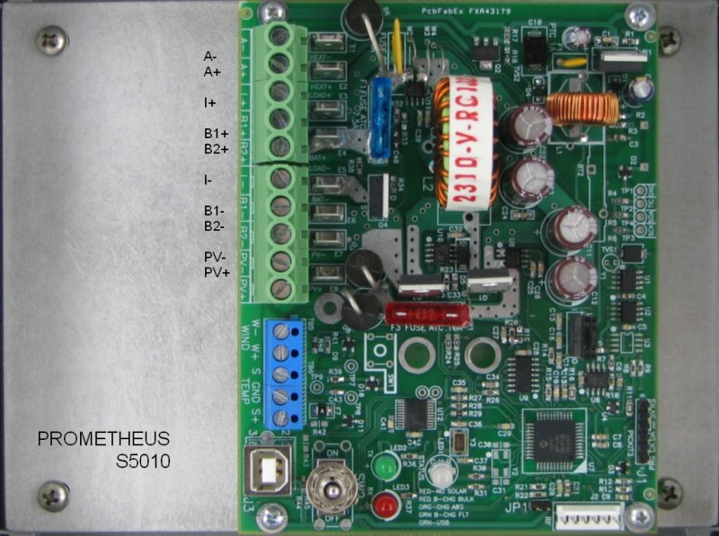 Prometheus S5010 Solar MPPT Charge Controller